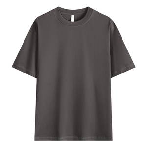 カスタムロゴ入り 230GSM コットン<span class=keywords><strong>T</strong></span>シャツ メンズ 無地 ブランク 100% コットン カジュアル オーバーサイズ ドロップショルダー<span class=keywords><strong>T</strong></span>シャツ メンズ - Product Image 6