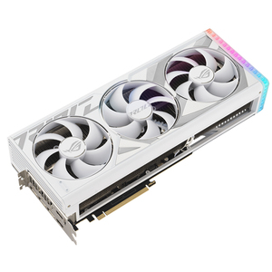 Carte graphique <span class=keywords><strong>ASUS</strong></span> ROG Strix GeForce <span class=keywords><strong>RTX</strong></span> <span class=keywords><strong>4090</strong></span> 24 Go GDDR6X édition blanche avec 24 Go de mémoire GDDR6X 384 bits, prise en charge de l'overclocking - Product Image 3