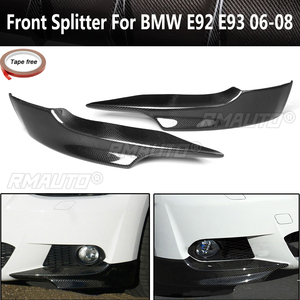 ลิ้นกันชนหน้าคาร์บอนไฟเบอร์ M Sport 2 ชิ้น สำหรับ BMW E92 E93 2010-2013 PRE-LCI กันชน M Sport - Product Image 1