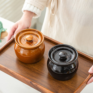 Pot en <span class=keywords><strong>terre</strong></span> <span class=keywords><strong>cuite</strong></span>, pot à soupe, pot à mijoter, pot à ragoût résistant à l'<span class=keywords><strong>eau</strong></span>, pot à soupe avec couvercle, bol en <span class=keywords><strong>terre</strong></span> <span class=keywords><strong>cuite</strong></span> résistant à la chaleur, pot en céramique - Product Image 1