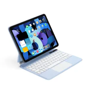 Schöne hintergrund beleuchtete Tablet Smart Magic Wireless-Tastatur hülle für iPad Pro 11