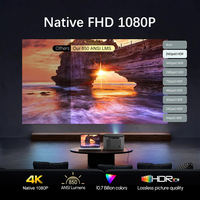 Proyector portátil Full HD 1080P con Android, proyector LED inalámbrico para cine en casa, TV LCD, proyectores inteligentes 4K