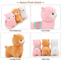 Peluche personnalisée en coton PP ultra doux, imitation alpaga, certifiée, nouvelle collection 2026, cadeau pour enfants
