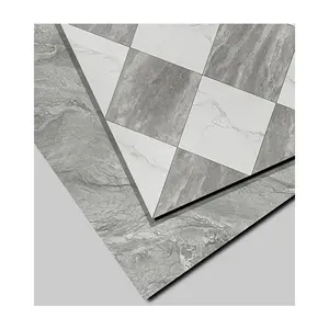 400*400mm haute qualité antidérapant marbre céramique poli mat marbre porcelaine carreaux de sol pour la maison