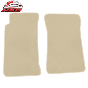 พรมปูพื้นรถยนต์สำหรับ Mazda Miata MX-5 ปี 90-97 แบบกำมะหยี่สีเบจ ซ้าย-ขวา 2 ชิ้น - Product Image 1