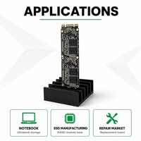 Fabricant de cartes PCB SSD pour serveurs IA - Carte PCB nue multicouche ENIG pour stockage d'entreprise NVMe U.2 E1.S PCIe Gen5, usine OEM