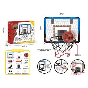 Mini <span class=keywords><strong>panier</strong></span> <span class=keywords><strong>de</strong></span> <span class=keywords><strong>basket</strong></span>-ball LED <span class=keywords><strong>de</strong></span> haute qualité, portable, pour l'intérieur, à fixer au mur, pour enfants et adultes, équipement <span class=keywords><strong>de</strong></span> terrain - Product Image 2