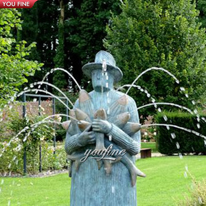 Tượng Nam Bằng Đồng Thau Trừu Tượng Ngoài Trời Kích Cỡ Cuộc Sống Của Jean <span class=keywords><strong>Michel</strong></span> Folon - Product Image 4