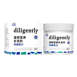 China Fabriek Natuurlijke Chondroïtine Ingrediënten Huisdier Katten Honden Calciumsupplement Pet Calcium Tabletten