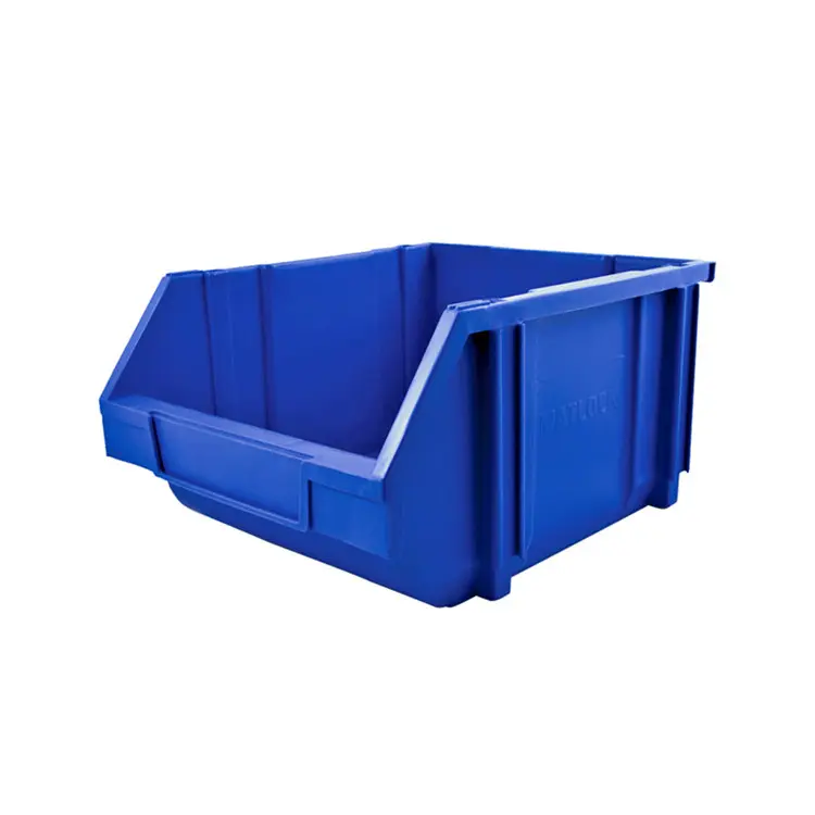 Front Opening Stacking Warehouse Bin Plastic Stackable Small Parts Pick Storage Box Bin