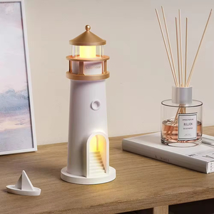 <strong>Moonlight</strong> Lighthouse Ambient Light with Human Body Induction and Remote Control <strong>Sleep</strong> Night Light Desktop Decorative Gift Lamp - Product Image 5