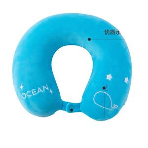 หมอนรองคอรูปตัวยูพร้อมลายปักผลไม้ เมมโมรี่โฟม รองรับต้นคอ ระบายอากาศได้ดี สำหรับสำนักงานและการงีบหลับ - Product Image 3