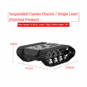 Plataforma de Desarrollo de Robots Robóticos con Orugas de Aluminio WD, Equipada con <span class=keywords><strong>ROS</strong></span>, Cámara de Profundidad 3D LiDAR G4, Compatible con Programación en Python, Motor SLAM - Product Image 3