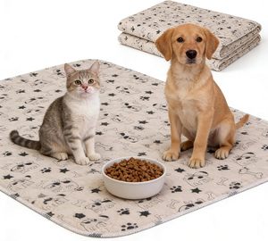 Reusable Dog Training <b>Pads</b> Super Absorbent Waterproof Dog Mat <b>Pee</b> <b>Pads</b> Washable Fast Drying Dog Training <b>Pads</b> - Product Image 1