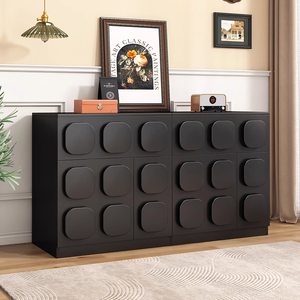 ตู้ด้านข้างทำจาก<span class=keywords><strong>ไม</strong></span>้เนื้อแข็งดีไซน์แบบนอร์ดิกหรูหราคอนโซลห้องทีวีห้องนั่งเล่นบุฟเฟต์สำหรับบ้านบาร์วิลล่า - Product Image 5