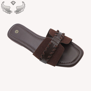 Fashionable <b>Summer</b> Wearresistant Wholesale Custom logo Packaging Leisure Breathable Lightweight Durable Women's <b>slippers</b> Sandals - Product Image 3