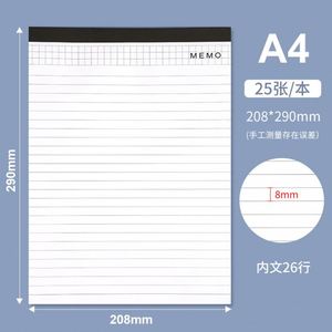 Wholesale <b>A4</b> Sticky Note Meeting Minutes Torn Notebook Notebook Pad Paper Writing Tools Handwriting Draft Notebook - Product Image 2