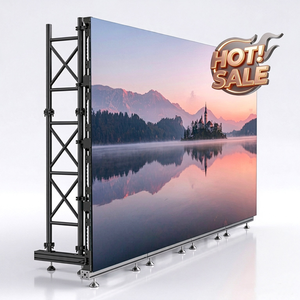 Écran LED d'extérieur P3.91, panneaux vidéo 500x1000mm pour mur d'images, système complet pour location de scène de concert et publicité intérieure - Product Image 4