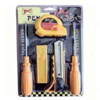 Ensemble d'outils à main F512, Outils à main, Kits d'outils à main, Tournevis, Couteau, Pince, Marteau, Série de produits à 1 $, Quincaillerie et outils Série 1$