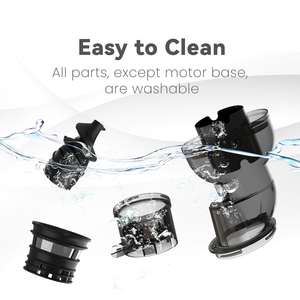 Extractor de Frutas y Verduras al por Mayor, Máquina Comercial Multifuncional de Boca Ancha, Prensado en Frío, Masticación Lenta, para Uso Doméstico - Product Image 2