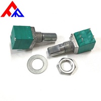 Manufacturer's 9mm 10K Ohm Rotary Carbon Potentiometer High Quality DC20V 20% Tolerance for Household Appliances