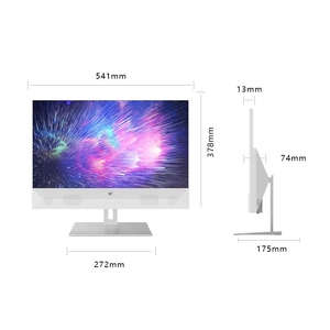 화이트, <span class=keywords><strong>2</strong></span>.4GHz 23.8 인치 SSD 코어 I5 AIO 고품질 올인원 PC 컴퓨터 - Product Image 2