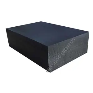 Black 500X500 Square HDPE Sheet 25Mm