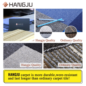 Chống cháy dày thương mại gạch thảm mềm ủng hộ hình vuông cho văn phòng phòng họp phòng bi-a phòng ngủ phòng tập thể dục Nhà thờ - Product Image 3