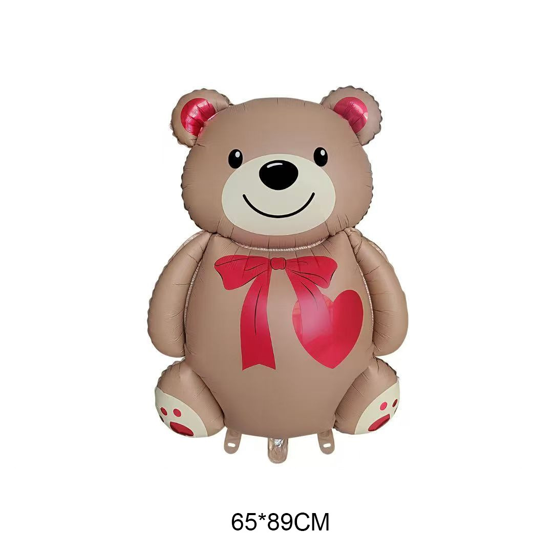 Sciarpa Love Marrone