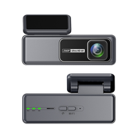 BMAX BV60 Black Box Dashcam met WiFi 4K+1080P parkeermodus nachtzicht voor- en achtercamera's en G-sensor voor auto