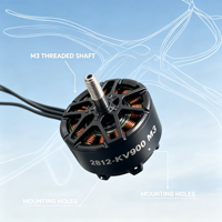 Moteur d'avion RC General 2812 900KV, moteur d'avion à aile fixe pour avion RC de grande taille, vol de longue distance, décollage et glisse