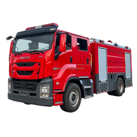 Camion de pompiers I-SUZU GIGA 4x2 7000 litres de haute qualité, véhicule de lutte contre l'incendie, réservoir d'eau, camion de sauvetage