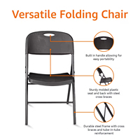 Vente en gros de produits personnalisés de qualité supérieure pour le camping en plein air, les mariages, les repas et les repas de jardin, les restaurants et les événements, chaise portable pliante