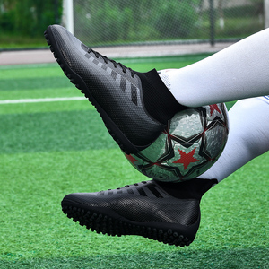 Scarpe da calcio da uomo di alta qualità con punte alte tagliuzzate scarpe da calcio indossabili per uomini sportivi-produttore all'ingrosso - Product Image 5