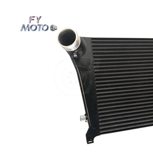 อินเตอร์คูลเลอร์สำหรับ VW Golf GTI R MK7 2.0T <span class=keywords><strong>TSI</strong></span> A3 S3 8V Leon 5F ความหนา640*410*55มม. ท่อและครีบ70มม. ทางเข้า - Product Image 6