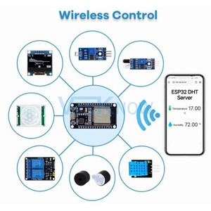 איכות גבוהה ספיי 32 ערכת לימוד צעצוע בסיסי esp32 starter ki wifi i i פיתוח לוח למידה esp32 ערכת - Product Image 4