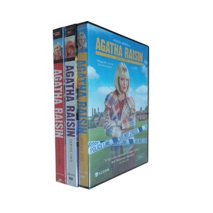 Collection de films dvd films séries tv série dvd complète Agatha <span class=keywords><strong>Raisin</strong></span> Season1-3 9DVD Duplication de disque Usine d'impression - Product Image 1