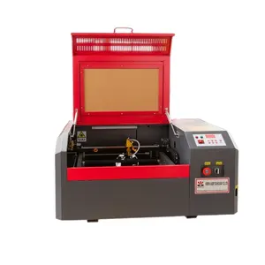 Kleine Mini Laser Graveur Desctop Laser Graveermachine Voor Stempel Hout En Rubber Stempel 3020/4040 40 50W