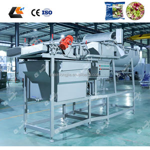 Affettatrice per Cavolo <span class=keywords><strong>Rosso</strong></span> in Acciaio Inox SUS304, Macchina per Lavaggio e Pulizia di Carote e Foglie, Preparatore di Insalata di Frutta, Linea di Lavorazione Insalata Fresca - Product Image 5