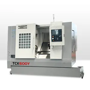 CNC makinesi torna TCK600Y Metal 3 eksen Cnc torna satılık özelleştirilmiş CNC freze makinesi