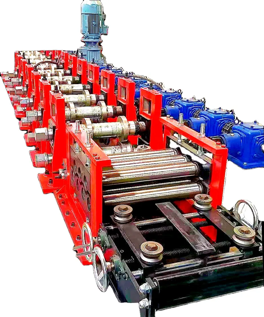 Galvanized Steel Solar Strut Channel Roll Forming Machine Solar Panel Brackets Making Machine