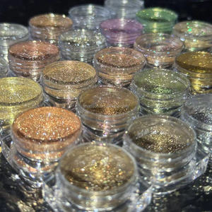 Pigments de paillettes holographiques en marque privée, paillettes métalliques en vrac, poudre de fard à paupières - Product Image 3