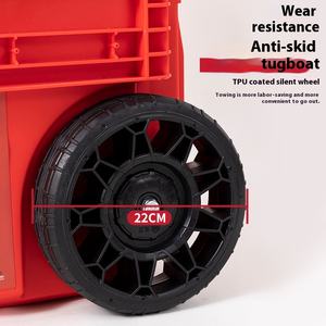 Carrello Portautensili Industriale a 6 Strati Impilabile con Ruote, Impermeabile IP65, Personalizzabile ODM, con Organizzatore Elettrico - Product Image 3