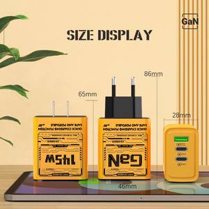 145W Max double USB + adaptateur USB-C de type C pour chargeur <span class=keywords><strong>iPhone</strong></span> QC3.0 chargeur de téléphone USB accessoires de téléphone portable pour <span class=keywords><strong>iPhone</strong></span> <span class=keywords><strong>Samsung</strong></span> - Product Image 6