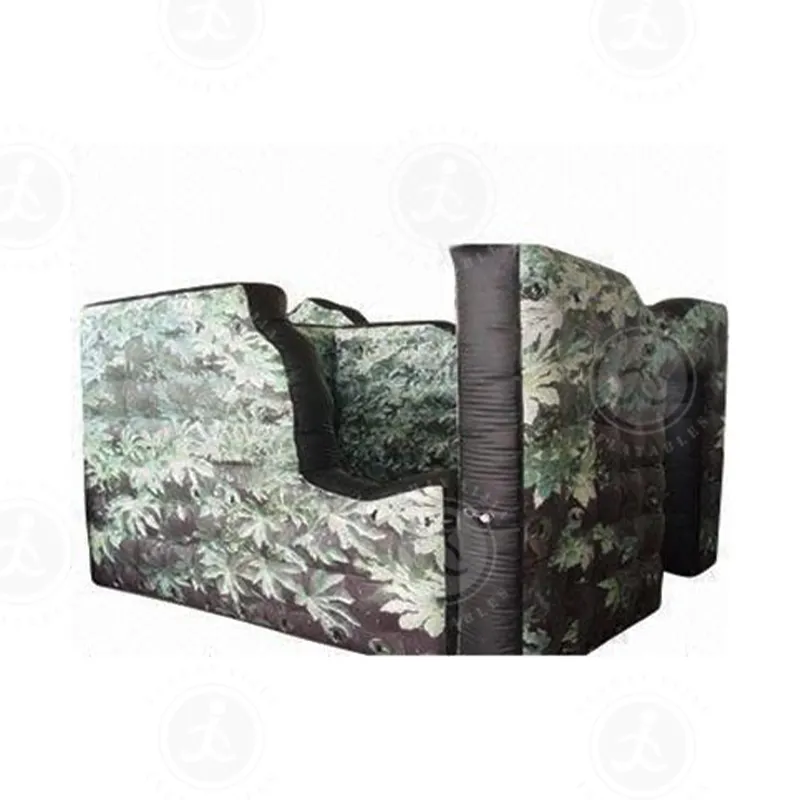 Bunkers inflables de camuflaje, juego de paintball, alquiler