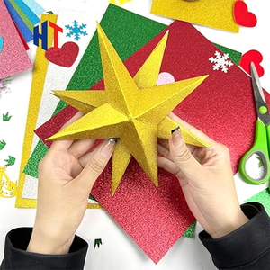 Carta Glitterata Professionale 250gsm, Fogli di Carta Glitterata Senza Perdita di Glitter per Artigiani e Designer Professionisti - Product Image 2