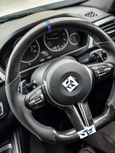 Volante de Cuero Perforado de Fibra de Carbono Personalizado para BMW Serie G LCI G20 G30 G21 G22 G23 320i 325i 330i 2019 2020 <span class=keywords><strong>2023</strong></span> - Product Image 3
