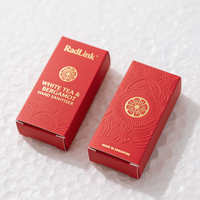 Carton blanc personnalisé/papier d'art Emballage de luxe pour soins de la peau avec revêtement UV à feuille chaude pour soins cosmétiques de qualité supérieure fendue matériaux recyclés