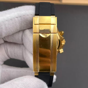 Montre chronographe automatique mécanique VSF de luxe avec mouvement 4131 en acier 904L, design en or 137g, bracelet en acier inoxydable et caoutchouc - Product Image 5