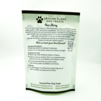 Sachets en plastique de qualité supérieure pour aliments pour animaux de compagnie, chiens et chats, 250g, 500g, 1kg, avec fenêtre et fermeture éclair